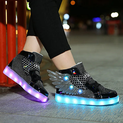 Rechargeable LED Casual Shoes