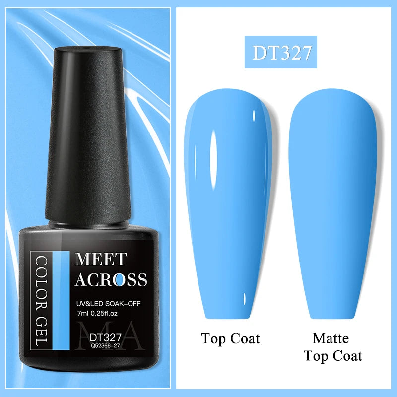 MEET ACROSS Matte Gel Polish