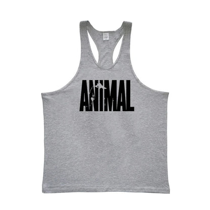 ANIMAL Letter Printed Gym Clothing