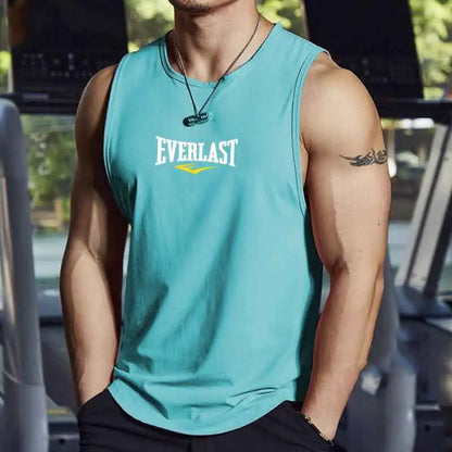 Breathable Mesh Round-Neck Running Vest