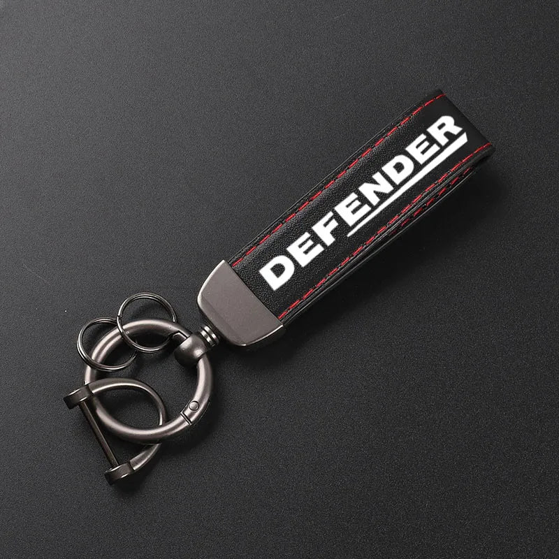 Genuine Leather Keychain Car Key