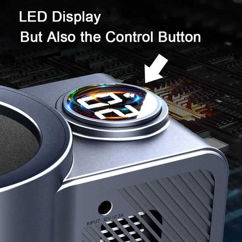 Smart 2 In 1 Car Cooling Cup