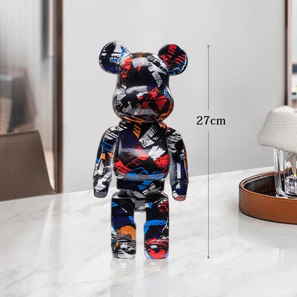 Graffiti Bear Statue