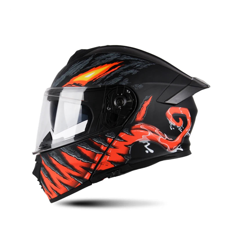Uchoose Flip-Up Full-Face Helmet
