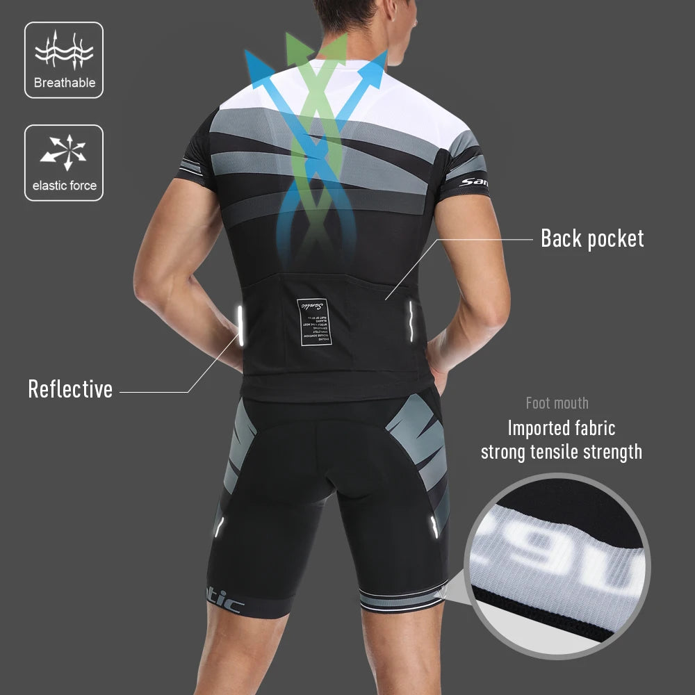 Santic 4D Padded Cycling Set