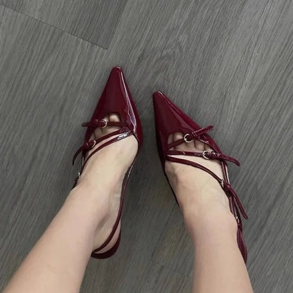 Luxury Buckle High Heels