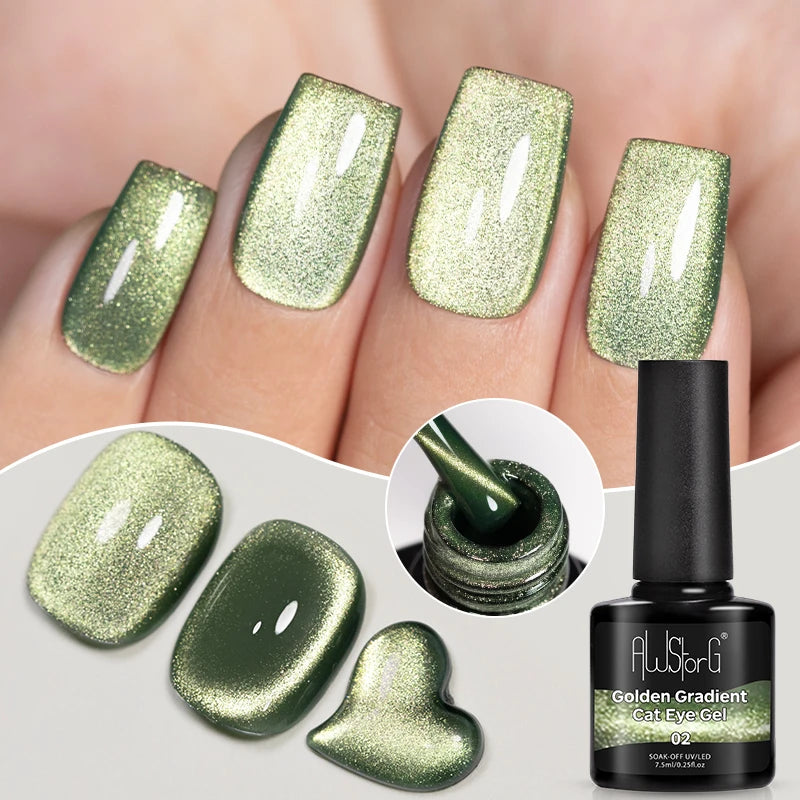 Pink Cat Eye Gel Polish