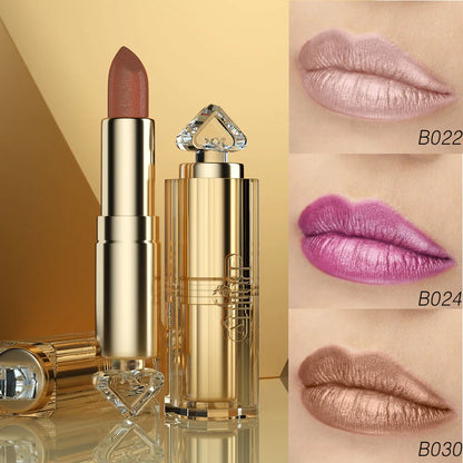 Pearl Glitter Waterproof Lipstick Set