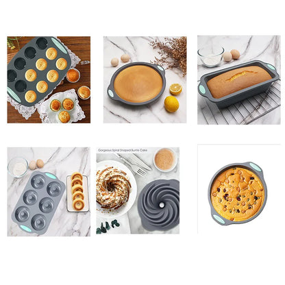 Silicone Pan Set Bread Muffin