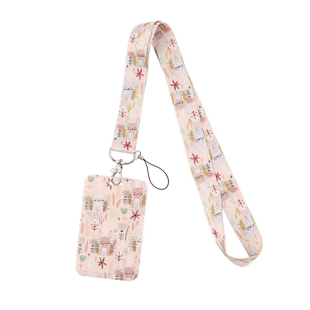 Sakura Cherry Blossoms Flower lanyard
