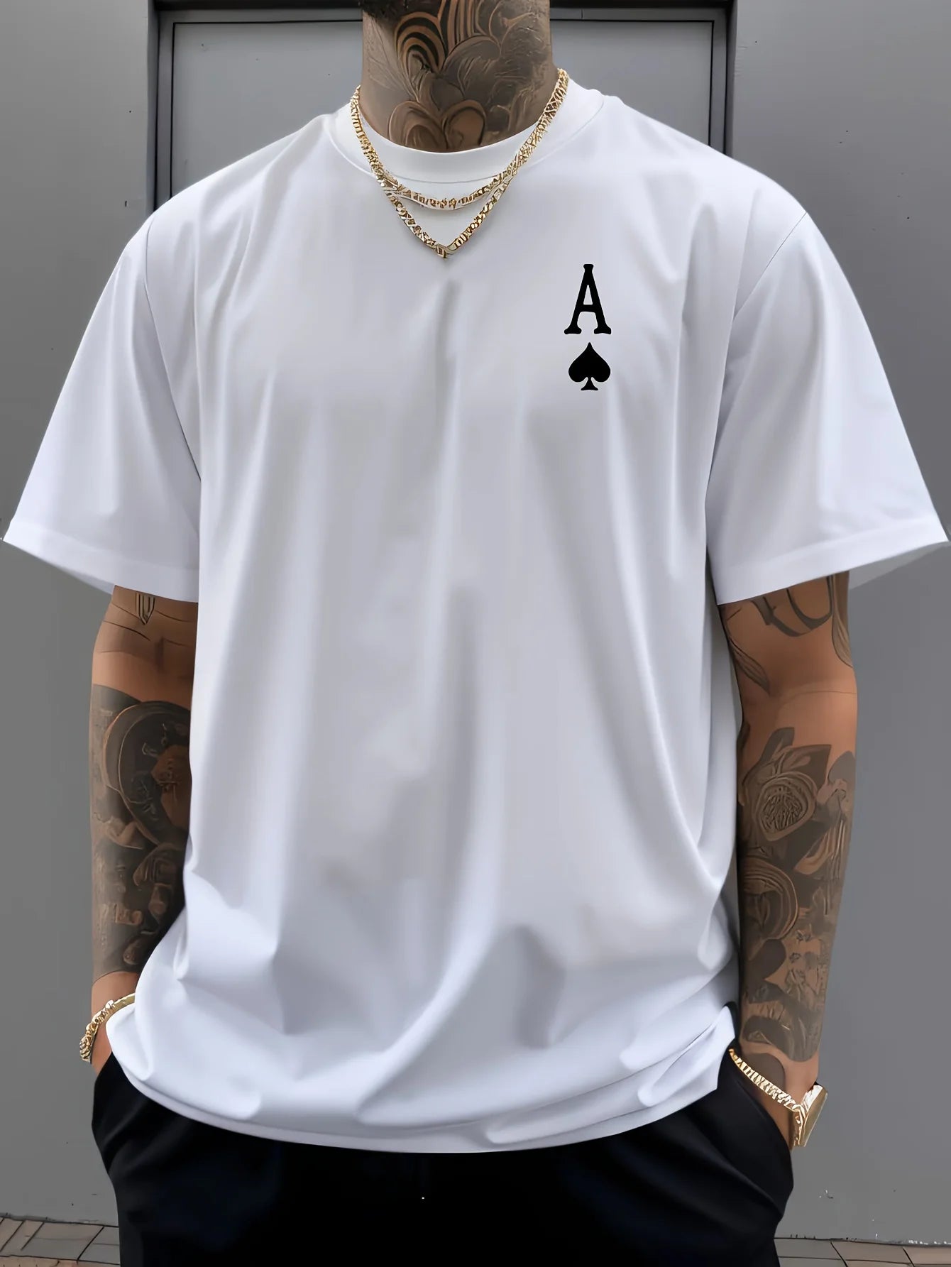 Breathable Cotton Casual Tee