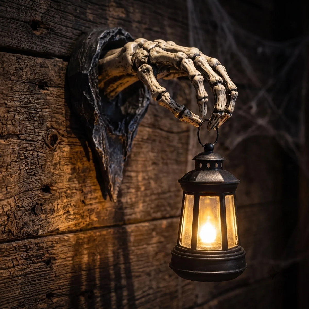 Skeleton Hand Wall Lamp