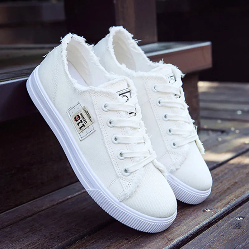 Women’s Low-Top Canvas Sneakers