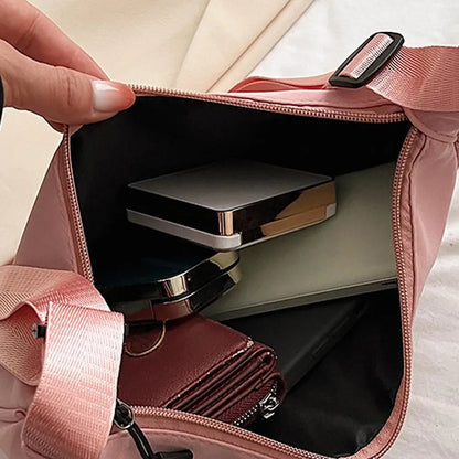 Nylon Dumpling Shoulder Bag