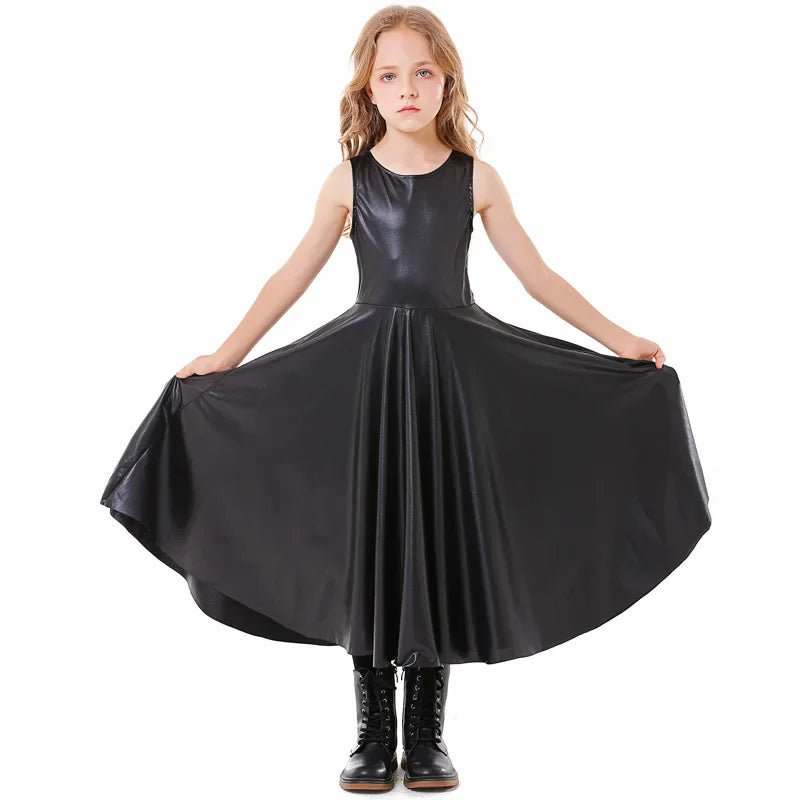 Girls Witch Costume Dress Set