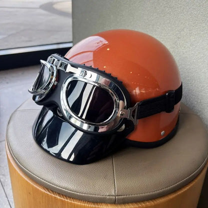Retro Lightweight Half Helmet