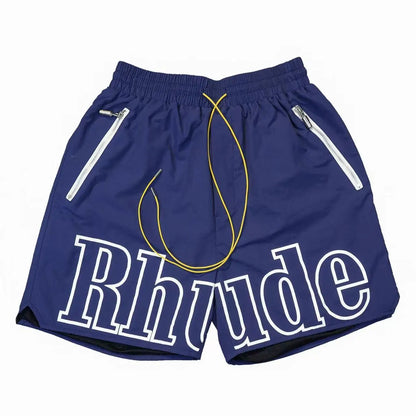 Letter Print Hip-Hop Beach Shorts