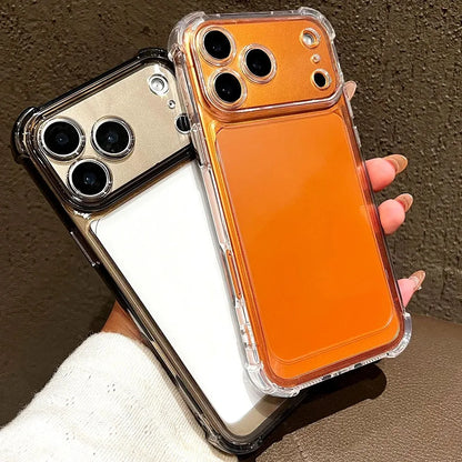Clear Shockproof Case for iPhone 17 Pro Max | 17 Pro | 16 Pro Max | 15 Pro Max | 14 Pro Max | 13 Pro