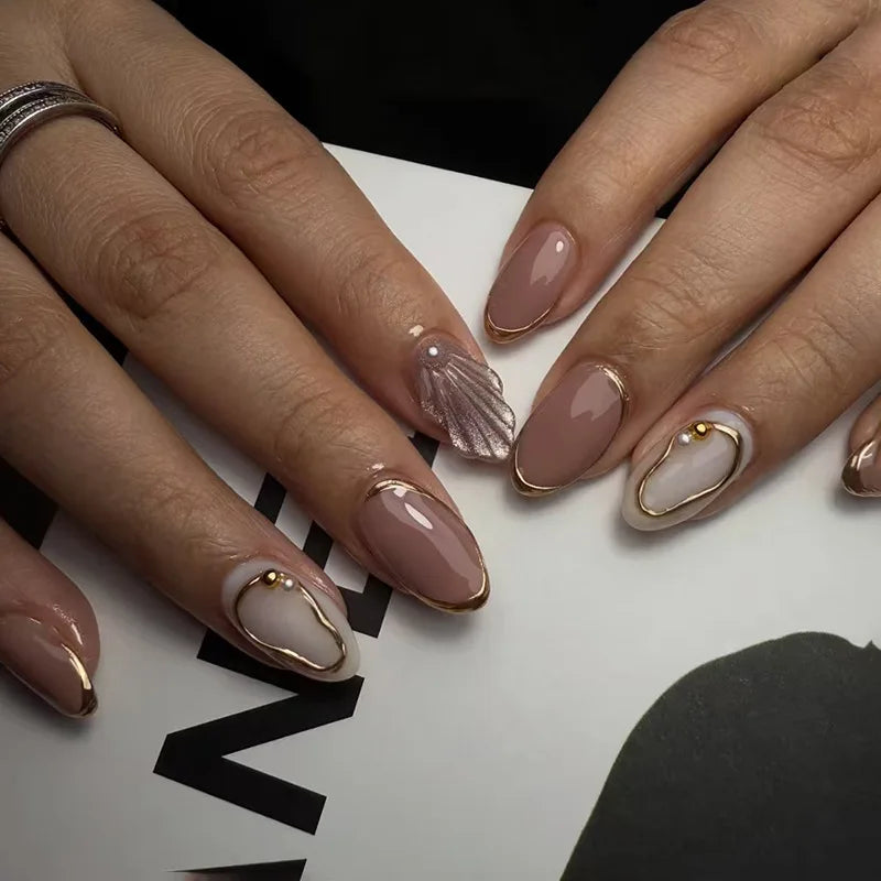 French Wave Press-On Nails