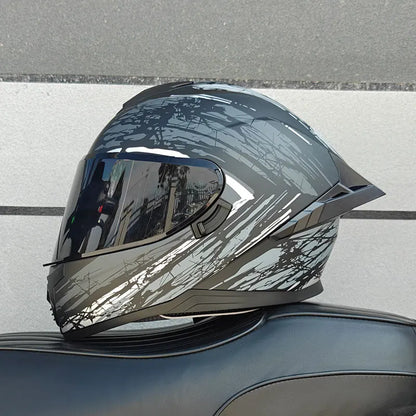 LVS Dual-Lens Full-Face Helmet