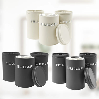 Metal Modern Style Storage Jar
