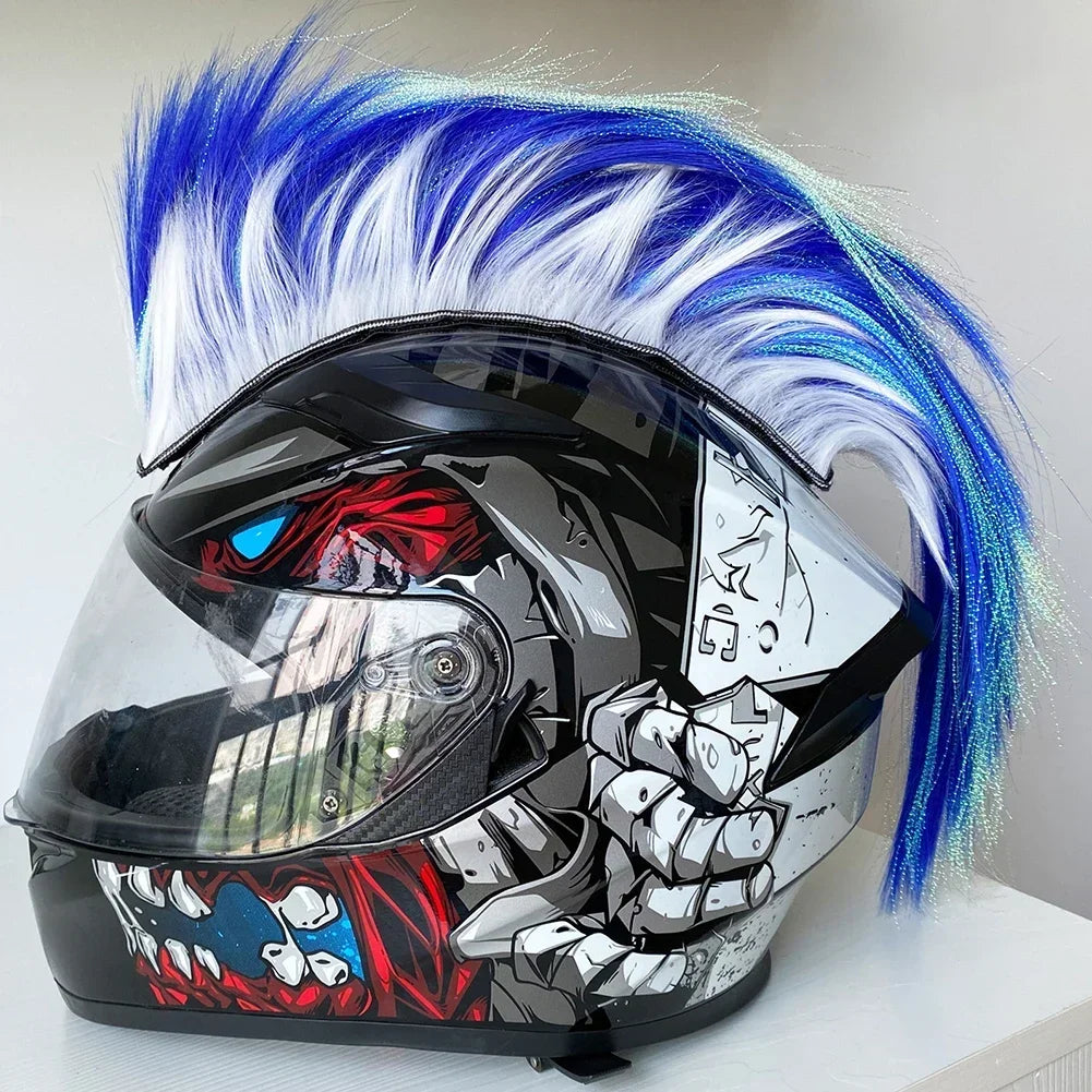 Mohawk Wig Helmet Decoration