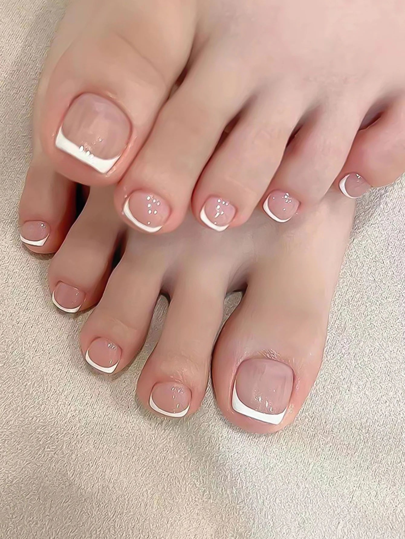 French Style Press-On Nails