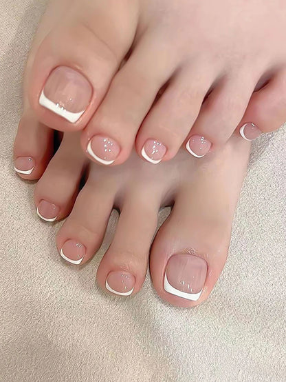 French Style Press-On Nails