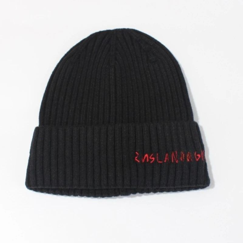 Winter Knitted Letter Beanie