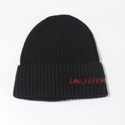 Winter Knitted Letter Beanie