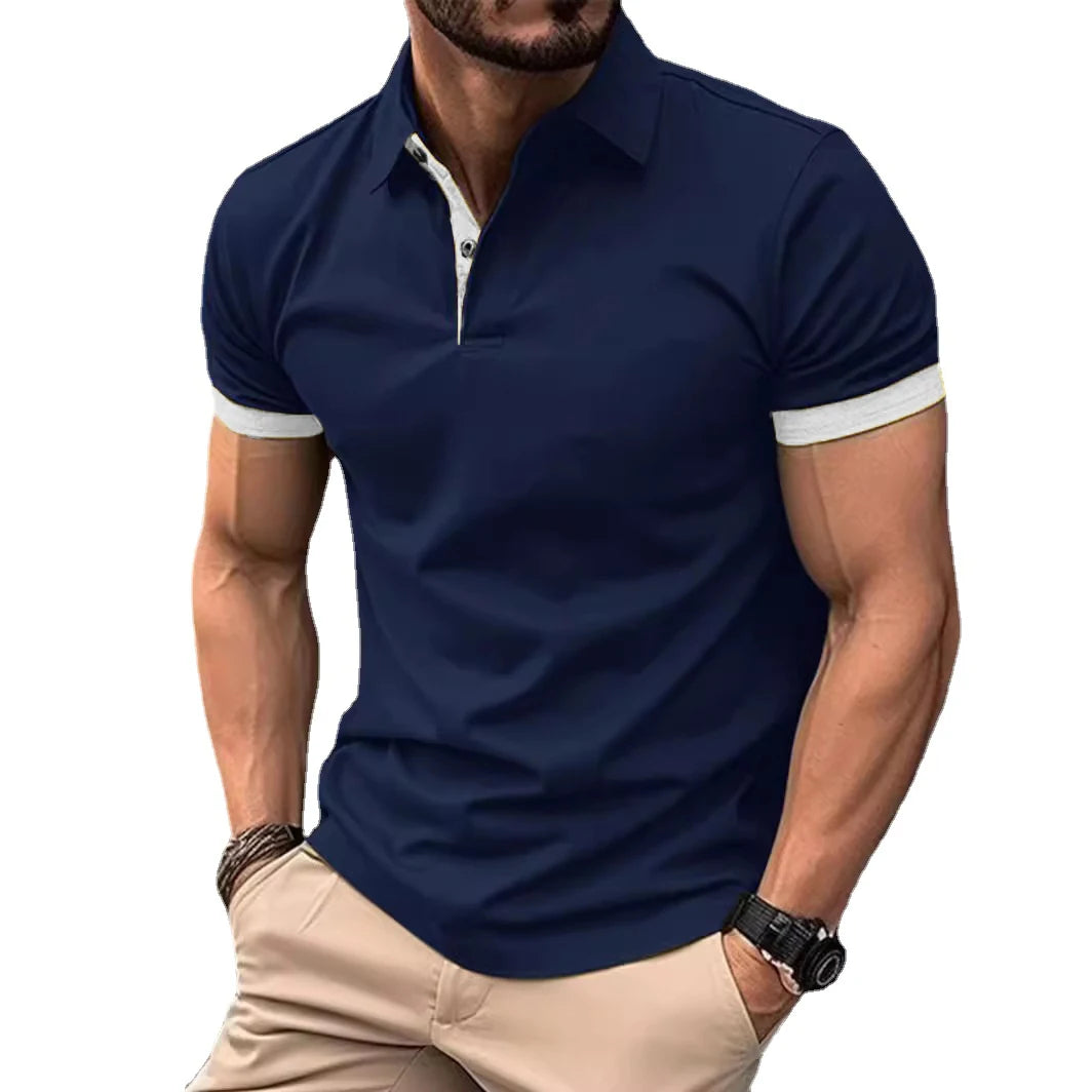 Solid Summer Casual Polo