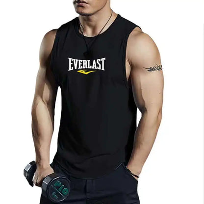 Breathable Mesh Round-Neck Running Vest