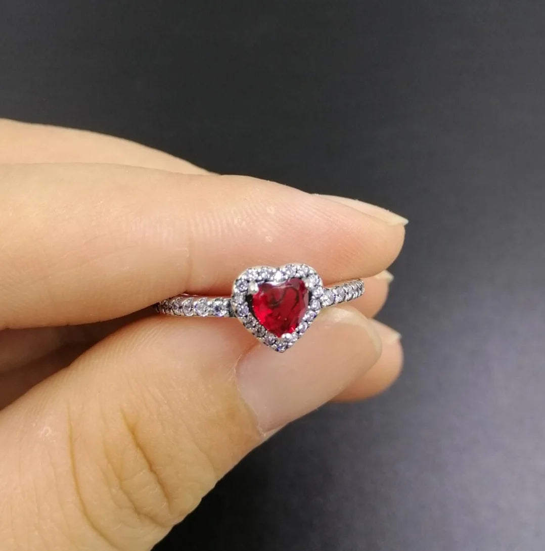 Eternal Rose Heart Ring