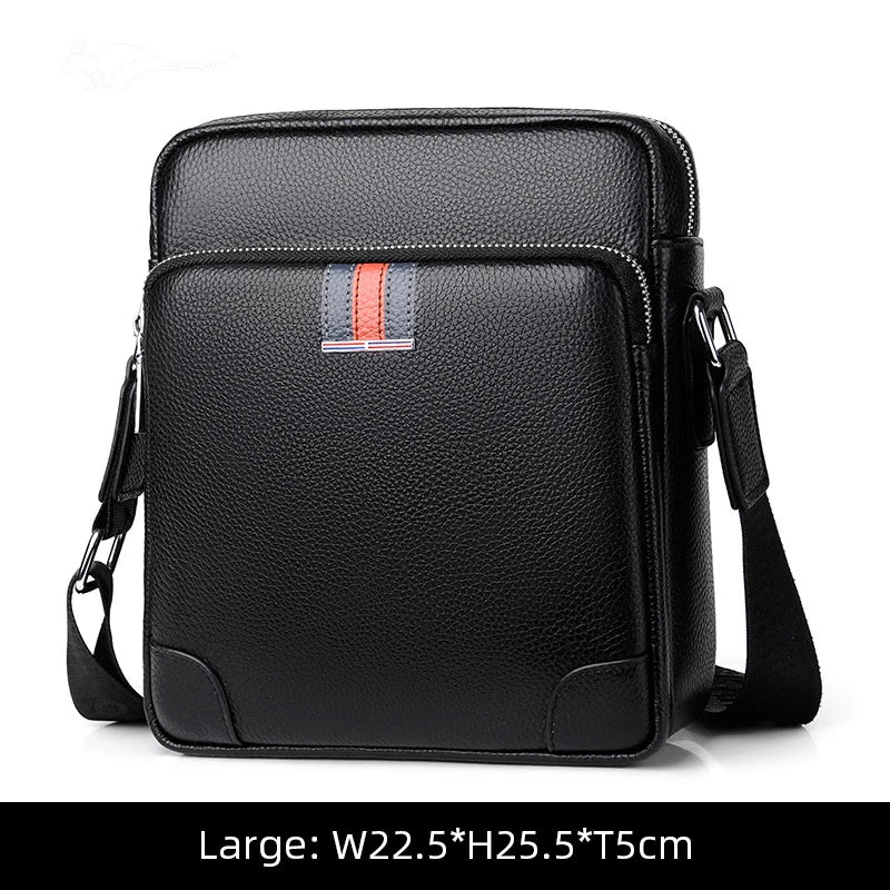 Leather Messenger Bag