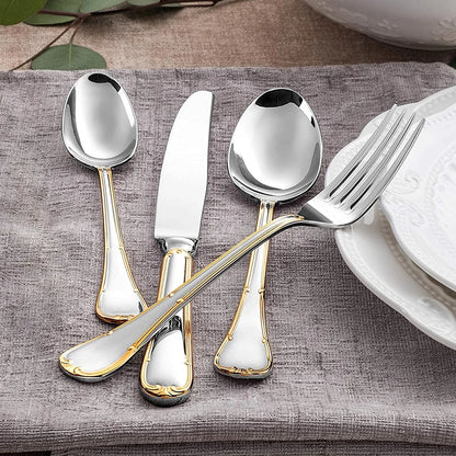 Metal Silver Cutlery Set Piece