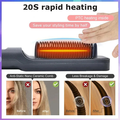 Electric Hot Straight Comb