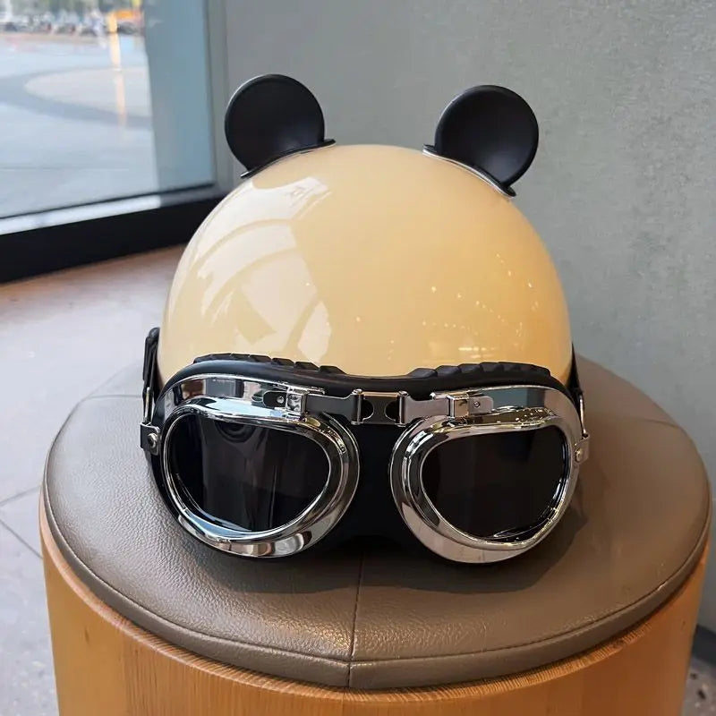 Retro Lightweight Half Helmet