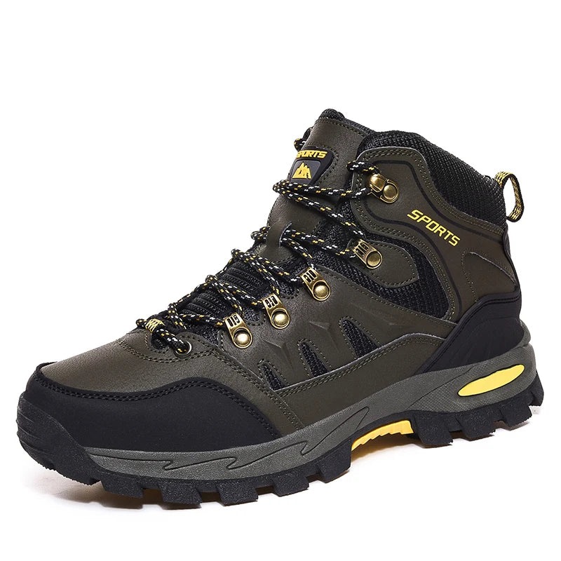 Waterproof Leather Desert Boots