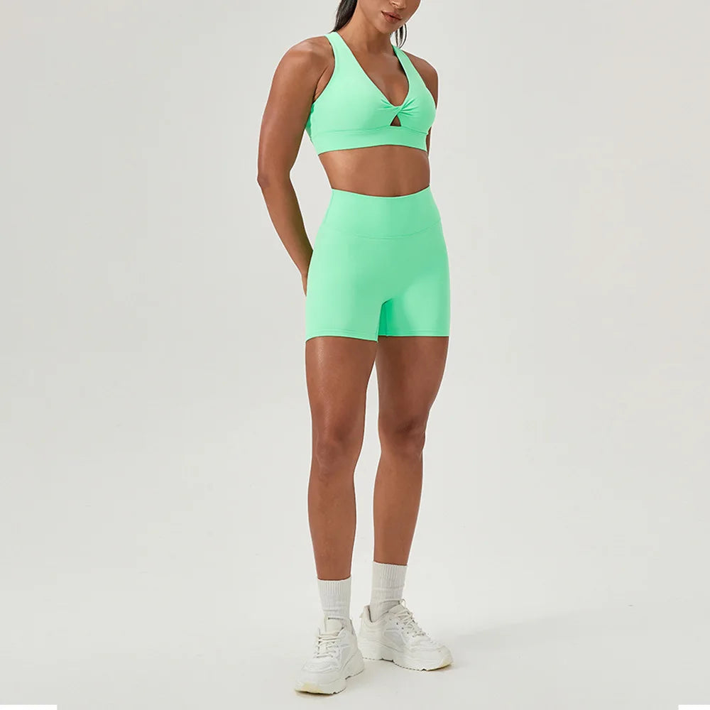 Yoga bra detachable padding quick-drying