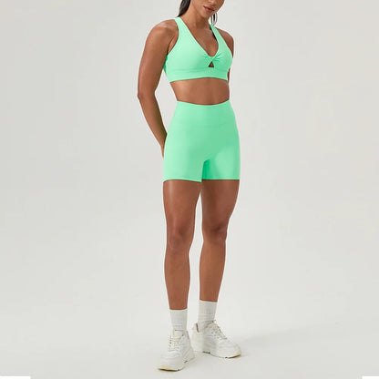 Yoga bra detachable padding quick-drying