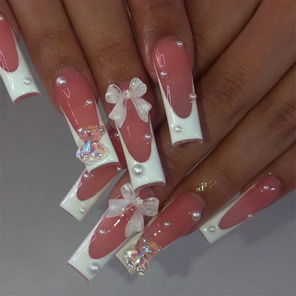 Leopard Cherry Press-On Nails
