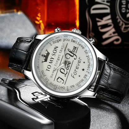 Crown Dial Quartz Watch