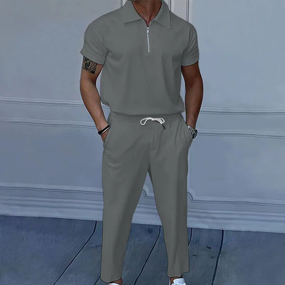 Summer European American Solid Suit