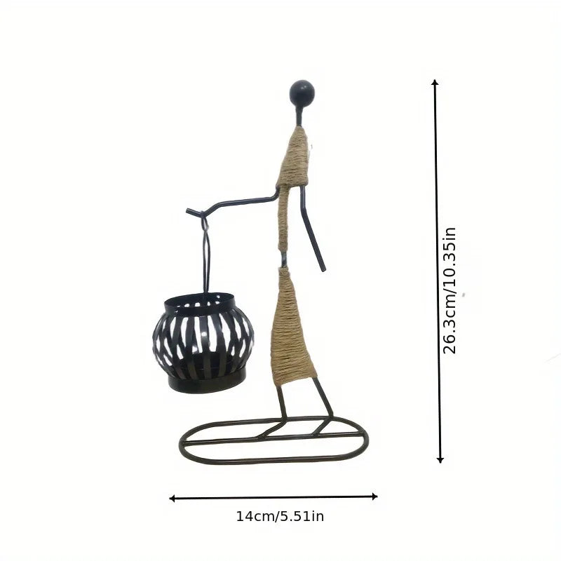 Abstract Candle Holder