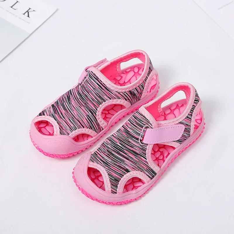 Hook-and-Loop Beach Sandals