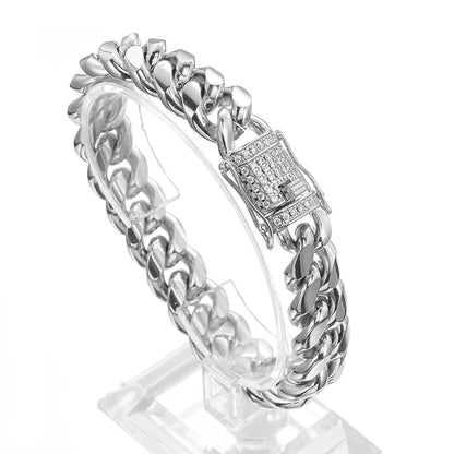 Gold Stainless Steel Chain Bracelet