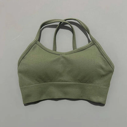 Histello Backless Cross Bra