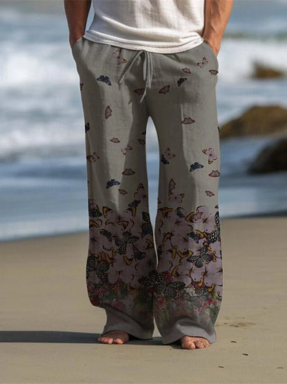 Pirate 3D Printed Casual Street Trouser