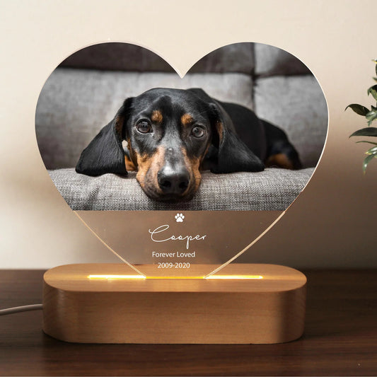 Personalized Heart Pet Frame