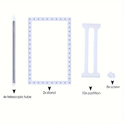 Pp Pull-Out Design Shelf Organis
